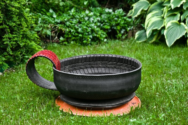 Recycled Garden Decor